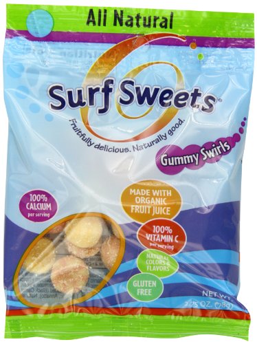 Surf Sweets Gummy Swirls, 2.75 ounce Bags (Pack of 12) logo