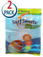 Surf Sweets Organic Gummy Worms — 2.75 Oz Each Each / Pack of 2 logo