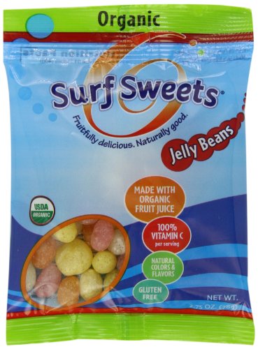 Surf Sweets Organic Jelly Beans, 2.75 ounce Bags (Pack of 12) logo