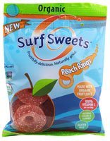 Surf Sweets Organic Peach Rings (12×2.75oz) logo