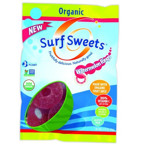 Surf Sweets Organic Watermelon Rings (12×2.75oz) logo