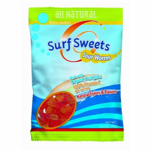 Surf Sweets Sour Worms (12×2.75 Oz) logo