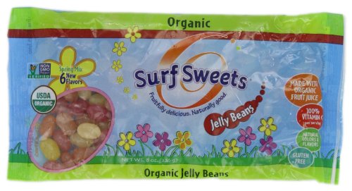Surf Sweets Spring Mix Organic Jelly Beans, 8 ounce (Pack of 3) logo