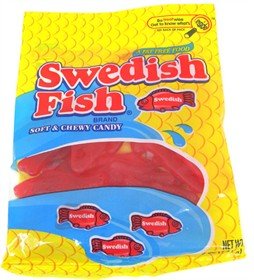 Swedish Fish 5 Oz. Bag (Pack of 3) logo