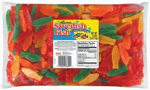 Swedish Fish Assorted 5 Lb. Bag logo