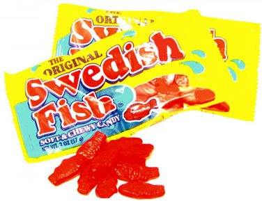 Swedish Fish – Red, 2 Oz Bag, 24 Count logo