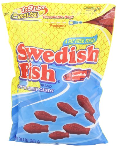 Swedish Fish Red, 30.4 Oz Packages, (Pack of 3) logo