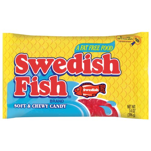 Swedish Fish Red Ldn Bag, 14 ounce (Pack of 6) logo