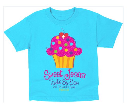 Sweet Cupcake – Kids Christian T-shirt logo