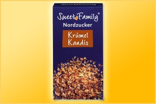 Sweet Family Nordzucker Brown Crumb Candy logo