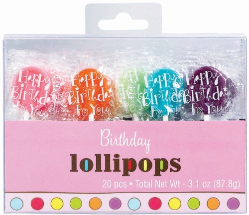 Sweet Stuff Birthday Lollipops logo