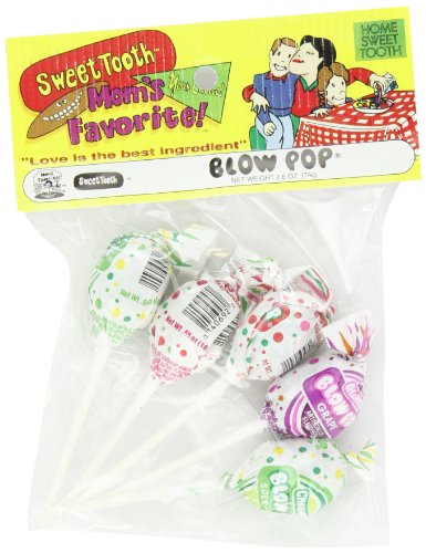 Sweet Tooth Blow Pops, 2.6 ounce (Pack of 12) logo