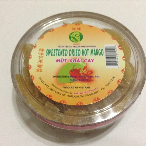 Sweetened Dried Hot Mango – Mut Xoai Cay – Product Of Vietnam – 7 Oz logo