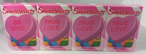 Sweethearts Conversation Candy, 4- 1oz Boxes logo