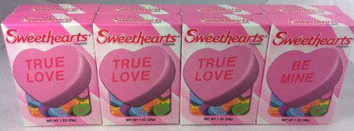 Sweethearts Conversation Candy, 8- 1oz Boxes logo