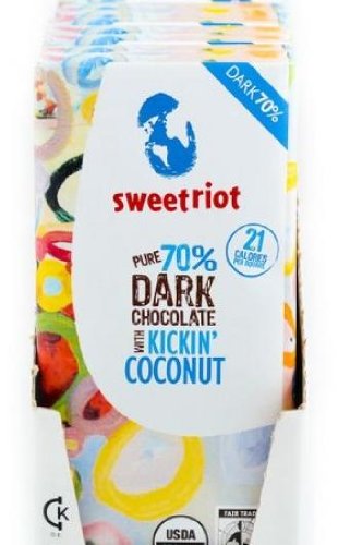 Sweetriot Riotbar 70% Kickin’ Coconut (12×3.5 Oz) logo