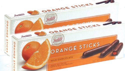 Sweet’s Milk Chocolate Orange Sticks, 2 Pack; (10.5 Oz. Box) logo