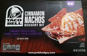 Taco Bell Cinnamon Nachos Dessert Kit, 5.54 Oz., (Pack of 4) logo