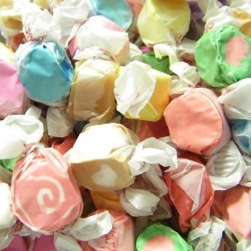 Taffy Town ~ Assorted Salt Water Taffy ~ 1lb logo