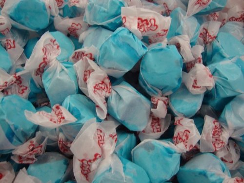 Taffy Town Blue Raspberry Salt Water Taffy, 10lbs logo