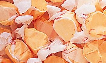 Taffy Town Salt Water Taffy 2.5 Pound Orange logo