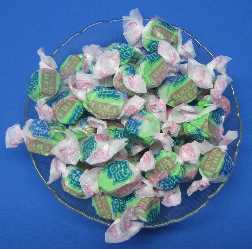 Taffy Town Taffy Lite Sugar Free Green Apple Flavored Taffy 2 Pound logo