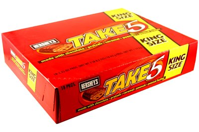 Take 5 Bar King Size 18 Bars logo