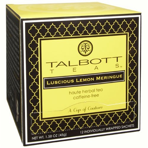 Talbott Teas Luscious Lemon Sachet (caffeine-free) 12 Pack, Vot-350 logo