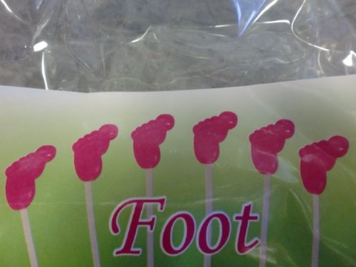 Tanday #10059 Pink Baby Foot Lollipop – 100 Pieces logo