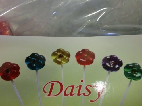 Tanday # 65211 Daisy Flower Multicolor Lollipop – 100 Pieces logo