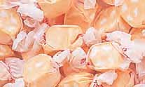 Tangerine Gourmet Salt Water Taffy 5 Pound Bag (bulk) logo