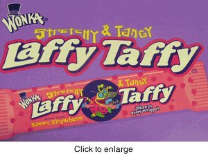 Tangy Laffy Taffy Strawberry logo