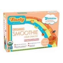 Tasty Brand Organic Smoothie Fruit Snacks Gluten Free Natural Creme — 4 Oz logo