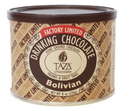 Taza Organic Bolivian Dark Drinking Chocolate, 8 Ounces logo