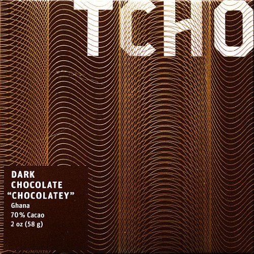 Tcho Chocolate Dark Chocolate Chocolately Bar 12x2oz logo