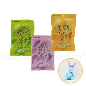 Tea Candy Variety Bonus Pack (3 Packs – Green Tea Candy, Jasmine Tea Candy, Oolong Tea Candy) logo