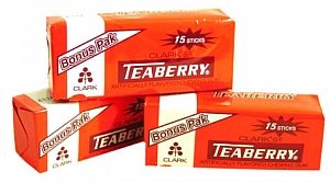 Teaberry 15 Stick Bonus Pack – Clark Gum Company logo