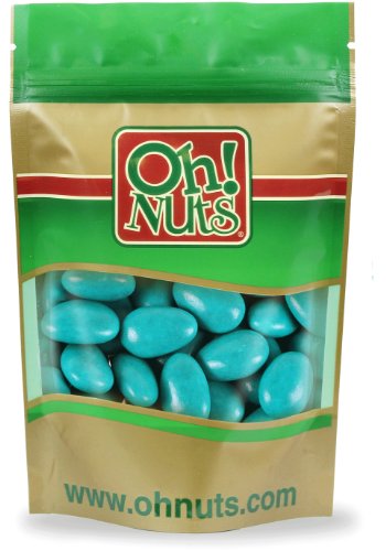 Teal Jordan Almonds 5 Pound Bag – Oh! Nuts logo