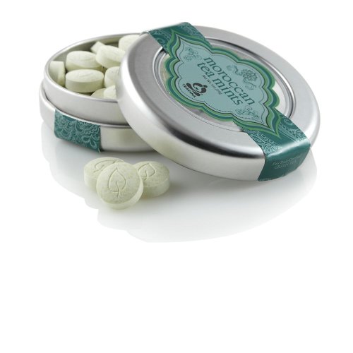 Teavana Moroccan Mint Green Tea Breath Mints logo