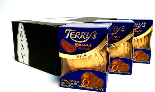 Terry’s Chocolate Oranges, Orange Flavored Milk Chocolate, 6.17 Oz Packages In A Gift Box (Pack of 3) logo