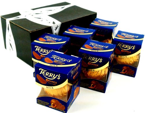 Terry’s Chocolate Oranges, Orange Flavored Milk Chocolate, 6.17 Oz Packages In A Gift Box (Pack of 6) logo