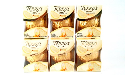 Terry’s White Chocolate Oranges, 6.17oz Orange (Pack of 6) logo