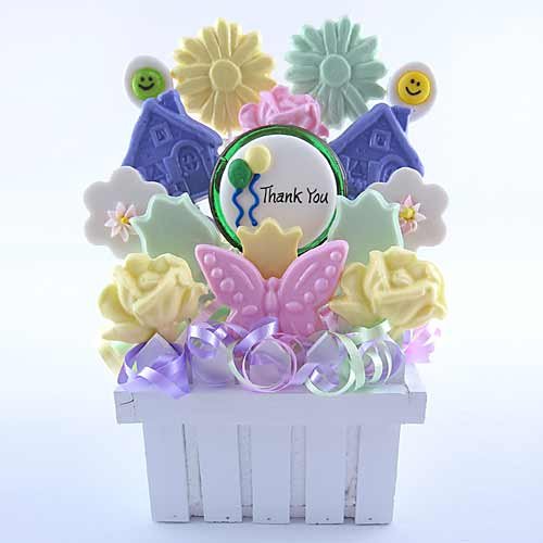 Thank You Picket Fence Lollipop Bouquet logo