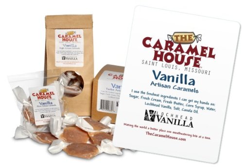 The Caramel House Vanilla Caramels logo