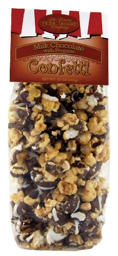 The Famous Pacific Dessert Company Milk Chocolate Confetti With Peanuts, 10 ounce (Pack of 3) logo
