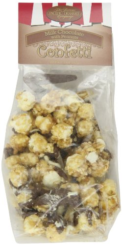 The Famous Pacific Dessert Company Milk Chocolate Confetti With Peanuts, 4 ounce (Pack of 6) logo