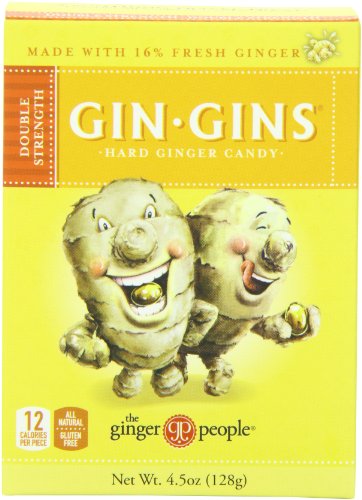 The Ginger People Gin Gins Hard Candy, 4.5 ounce Boxes (Pack of 12) logo