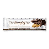 The Simply Bar Protein Bar Peanut Butter Chocolate logo