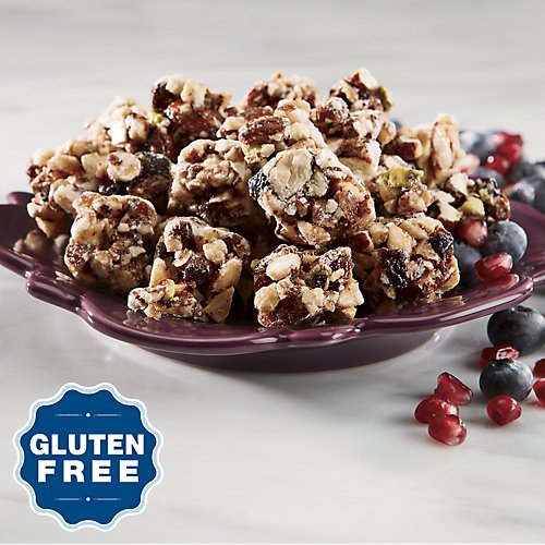 The Swiss Colony Gluten Free Blueberry Pomegranate Crunch logo