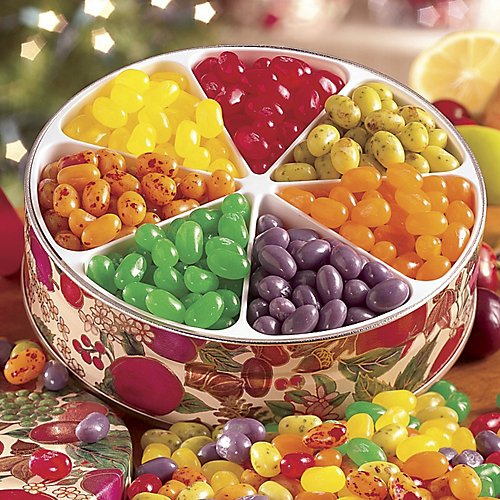 The Swiss Colony Jelly Belly Jelly Beans logo